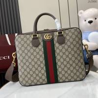 Gucci專櫃古馳最新款男士手提公事包 jh2806型號:  574793