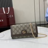 Gucci專櫃古馳最新款Ophidia系列鏈條小挎包 jh2827型號：772309