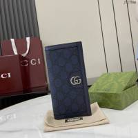 Gucci專櫃古馳最新款Ophidia系列GG長款錢包男士錢夾 jh2828型號：791746