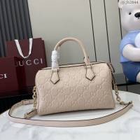 Gucci專櫃古馳最新款Emblem系列小號手提包肩背女包 jh2844型號：815255