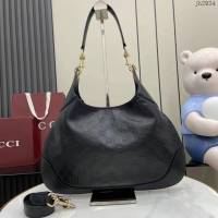 Gucci專櫃古馳最新款Body雙鎖扣手袋大號休閒肩背女包 jh2924型號：834981