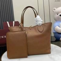 Gucci專櫃古馳最新款Totissima系列托特包雙面手提購物包 jh2960型號：839112