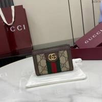 Gucci專櫃古馳最新款Supreme錢包短夾 jh2978型號：813296