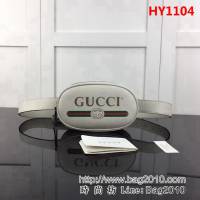 GUCCI古馳頂級原單 新款專櫃品質 實物實拍 476434印花米白腰包 HY1104