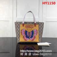 GUCCI古馳原單 新款專櫃品質原單貨實物實拍410812 彩蝴蝶手提包 HY1150