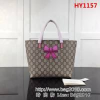 GUCCI古馳原單 新款專櫃品質原單貨實物實拍410812 彩帶手提包 HY1157