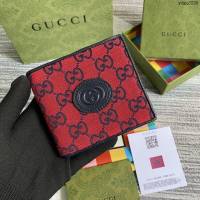 Gucci新款包包 古馳GG Marmont系列錢包 Gucci男士短夾 657572  ydg3286