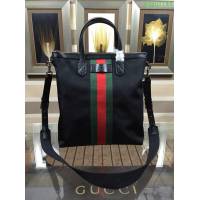 GUCCI 古馳男包 新款 368558 克色 Gucci男包 男士手提包 可肩背