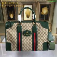 GUCCI 古馳男包 新款 459311 克pvc配皮 Gucci男公事包 男士手提包 可肩背