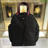 GUCCI 古馳男包 新款 450979 高科技帆布 古馳雙肩背包 黑色 GUCCI手提包