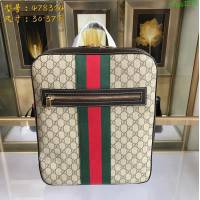 GUCCI古馳 新款男包 專櫃品質 478324 進口牛皮 原廠五金 男士雙肩背包  ydgq3216