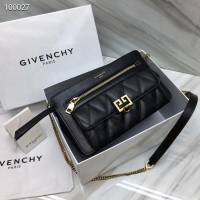 GlVENCHY紀梵希 2018年秋冬最新款 菱形 絎縫山羊光滑皮 POCKET口袋包 29919克 鏈條斜挎包  tsg1020