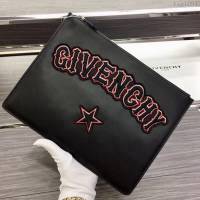 GlVENCHY紀梵希 2018最新 熱賣款式 專櫃品質 頂級進口牛皮 原版五金 拉鏈手包 091888  tsg1094