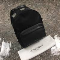 GlVENCHY紀梵希 2018年春款 爆款帆布背包 頭層牛皮 原版亞銀五金 休閒雙肩包 旅遊出行必備  tsg1132