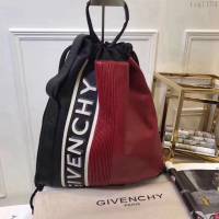 GlVENCHY紀梵希 18秋冬新款 字母logo雙肩包 小牛皮背包  tsg1154