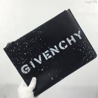 GlVENCHY紀梵希 antigona信封手包 原廠進口牛皮 拉鏈 手抓包  tsg1170