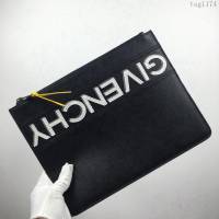 GlVENCHY紀梵希 antigona信封手包 原廠進口牛皮 拉鏈 手抓包  tsg1174