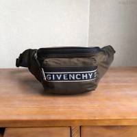 GlVENCHY紀梵希 新款 軍綠色尼龍腰包 可做腰包 挎包 083455  tsg1240