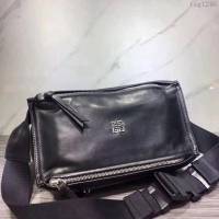GlVENCHY紀梵希 新款雙拉鏈 全皮 斜挎胸包 單肩包  tsg1246