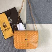 Goyard包 戈雅新款中號郵差包 百搭款 Goyard單肩斜挎包  glg1300