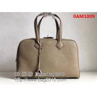 愛馬仕Hermes 原版頭層牛皮 維多利亞旅行袋 0AM1009