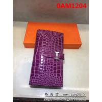 愛馬仕Hermès 鱷魚紋constance西服皮夾 0AM1204