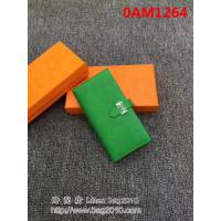 愛馬仕 Hermès荔枝紋 掌紋西裝皮夾 0AM1264