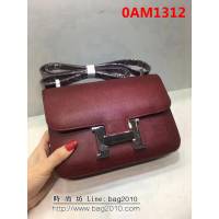 愛馬仕Hermes 手掌紋牛皮空姐包 單肩斜挎包 0AM1312