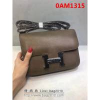 愛馬仕Hermes 手掌紋牛皮空姐包 單肩斜挎包 0AM1315