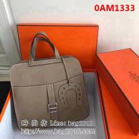 愛馬仕HermesHalzan牛皮 手提肩背包 0AM1333