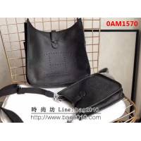 愛馬仕Hermes Evelyn 伊芙琳挎包 男女同款 0AM1570