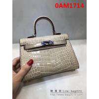 愛馬仕Hermes原版開模定制 進口手掌紋凱莉2代 可單肩手拿 0AM1714
