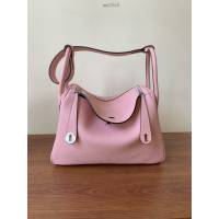 Hermes女包 愛馬仕lindy togo皮 金扣 銀扣 Hermes手提肩背包  am1950