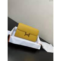 Constance小挎包 to go斜挎包 epsom皮 琥珀黃金扣 康康斜挎女包  am2156