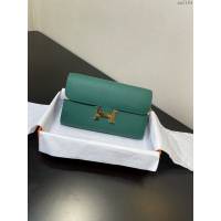 Constance小挎包 to go斜挎包 epsom皮 絲絨綠金扣 康康斜挎女包  am2164
