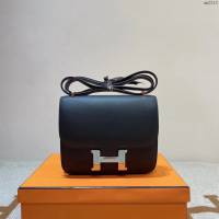 Hermesn康康女包 愛馬仕Constance斜挎包 Epsom皮  am2313