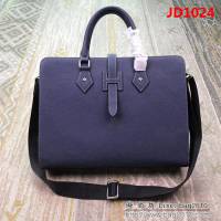 HERMES愛馬仕 最新款 時尚休閒 男士公事包 可手提斜挎 8827-1 JD1024