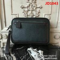 HERMES愛馬仕 最新款 超大容量 男士牛皮手拿包 810-1 JD1043
