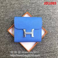 HERMES愛馬仕 H扣短款 togo皮錢包 迷你康康 空姐短錢包 JD1085