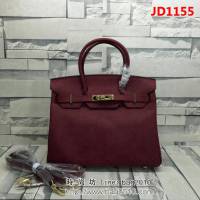 HERMES愛馬仕 官方經典制 荔枝紋牛皮 純24k五金 鉑金包 JD1155