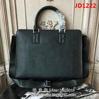 HERMES愛馬仕 最新款 原版牛皮 經典時尚 男士公事包 可手提斜挎 8813-1 JD1222