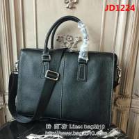HERMES愛馬仕 最新款 原版牛皮 經典時尚 男士公事包 可手提斜挎 8802-1 JD1224