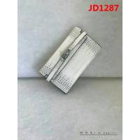 HERMES愛馬仕 鱷魚皮配羊皮 凱麗長款 時尚女士手包 JD1287