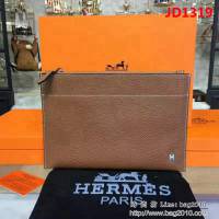 HERMES愛馬仕 經典爆款 男士牛皮手包 803-1 JD1319