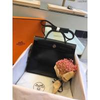 Hermes包包 愛馬仕網紅色Herbag 手提肩背斜挎包 黑科技亮面款 男女同款  tdh2040