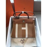 Hermes包包 愛馬仕升級版Herbag 手提肩背斜挎包 男女同款  tdh2046