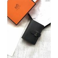 Hermes零錢包 愛馬仕卡包 黑色  tdh2057