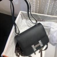 Hermes空姐包 愛馬仕Constance方胖子半手工 Epsom掌紋小牛進口皮 Hermes單肩斜挎包  tdh2090