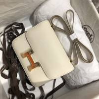 Hermes空姐包 愛馬仕Constance半手工19cm Epsom掌紋小牛進口皮 Hermes單肩斜挎包  tdh2118