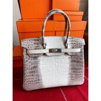 Hermes女包 愛馬仕喜馬拉雅Himalaya Brikin30 Hermes鉑金女包  tdh2257